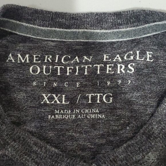 AMERICAN Eagle dark grey XXL long sleeve sweater - Picture 5 of 6